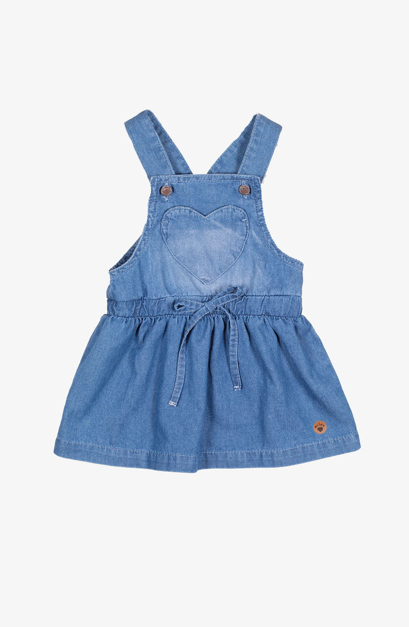 Penelope Overall Denim Dress