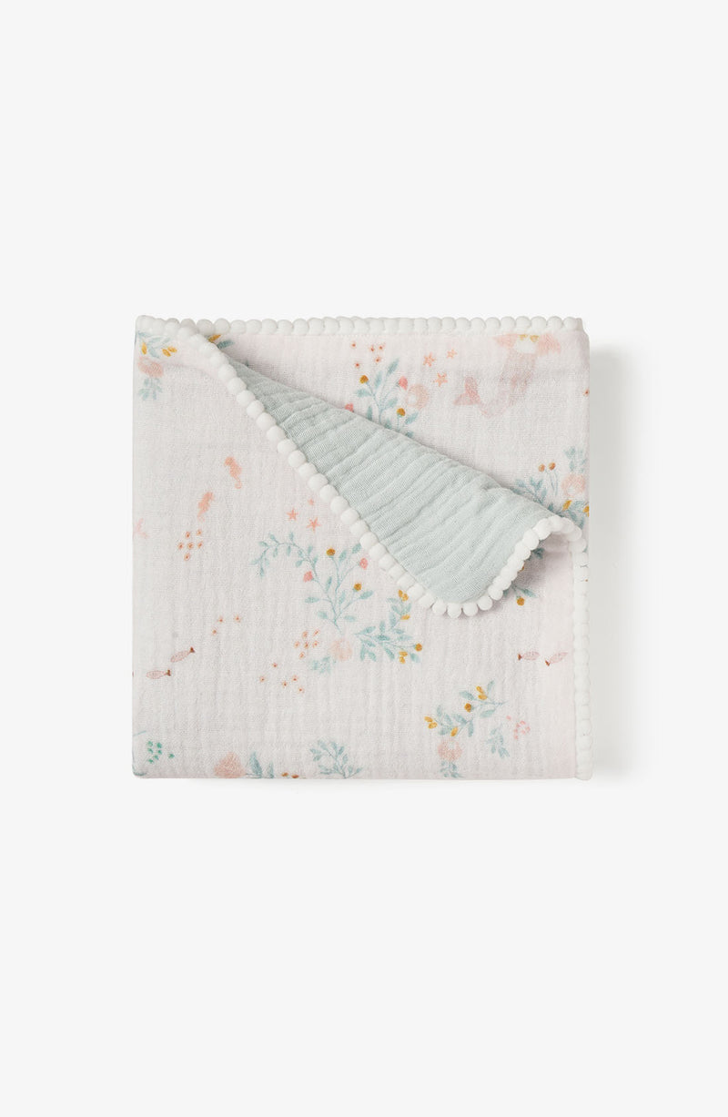 SEA MAGIC ORGANIC MUSLIN SECURITY BLANKET