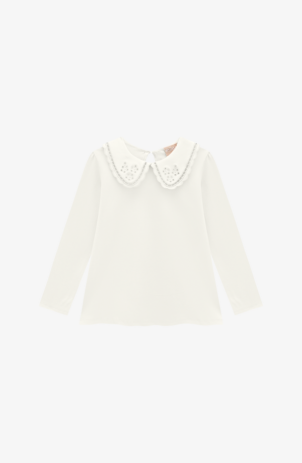 Evie Eyelet Cutout Top